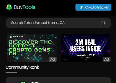 CryptoTracker Banner preview
