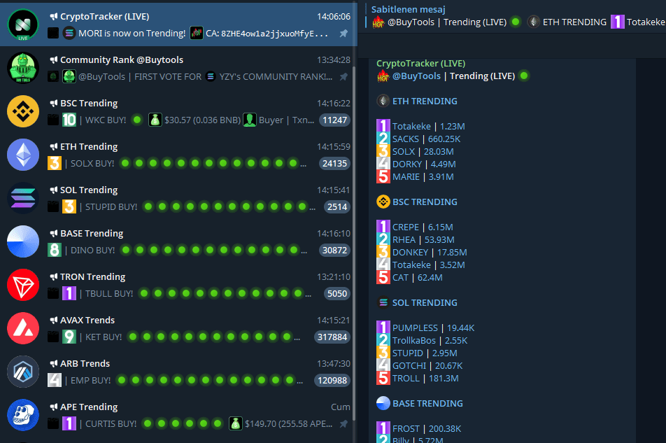 CryptoTracker Trending preview