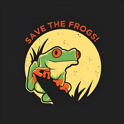 Save the Frogs token logo