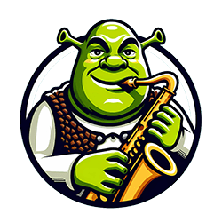 Shreksophone logo