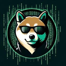 A DOG IN THE MATRIX logo