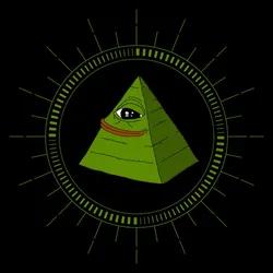 Illuminati Pepe logo