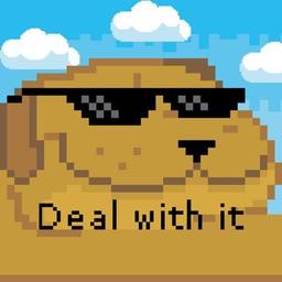 Deal with it logo