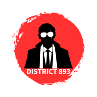 District 893 logo