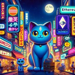 Cat on Eth logo