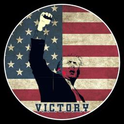 Victory In Control Trump OuttaTheBox Realness Yeah logo