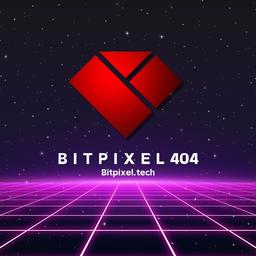 Bitpixel 404 logo