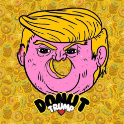 DONUT TRUMP logo