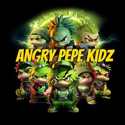 Angry Pepe Kidz logo