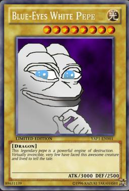 Blue Eyes White Pepe