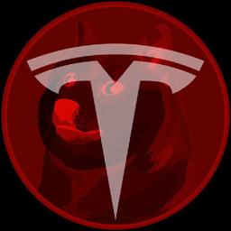 Tesla Doge logo