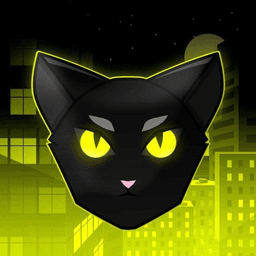 Black Catcoin logo