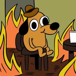 This Is Fine logo