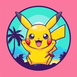 Baby Pikachu logo