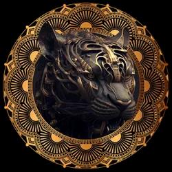 Black Tiger King logo