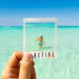 RETIRE YOUNG logo