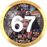 67 token logo