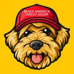 TRUMP'S FIRST DOG logo