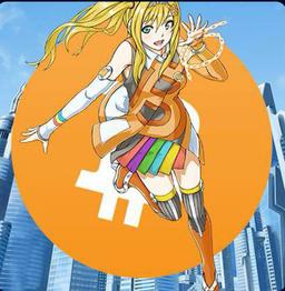 Anime Bitcoin logo