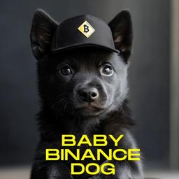 Baby Binancedog logo