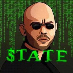 $TATE | ESCAPE THE MATRIX logo