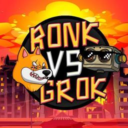 BONKvsGROK logo