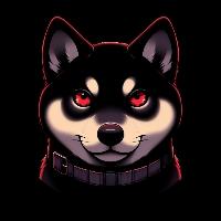 Dark SHIBA logo