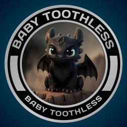 Baby Toothless logo