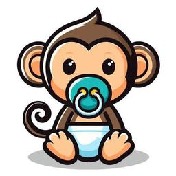 Baby Monkey  logo