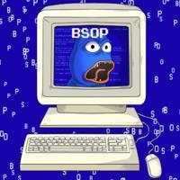 BLUE SCREEN OF PEPE logo