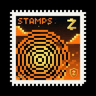 Stamp token logo