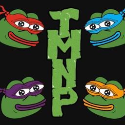 TEENAGE MUTANT NINJA PEPES logo