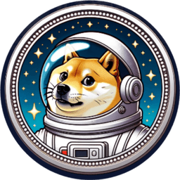 Doge-1 mission to the moon logo