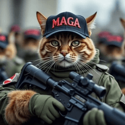 MAGA CAT logo