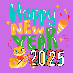 HAPPY NEW YEAR logo