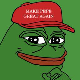 Make Pepe Great Again logo