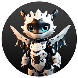 Baby Dragon Grok logo